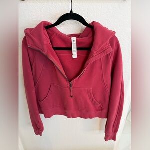 Lululemon scuba cropped hoodie